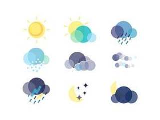 Colorful Weather Icons