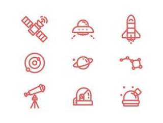 Simple Space Icons