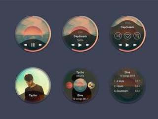 Android Wear 音乐播放器概念设计