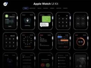 Apple Watch UI Kit