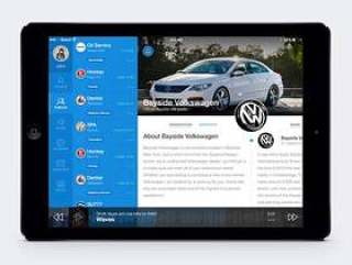 汽车社交 App UI