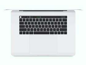 Macbook Pro 带 Touch Bar 模型