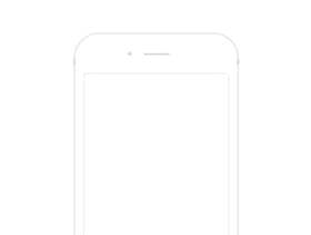 iPhone 6 极简线框图