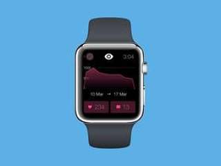 Dribbble Stats for Apple Watch