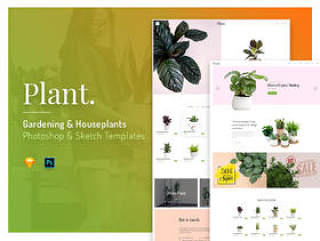 Plant是为Sketch和Photoshop，Plant制作的模板集合