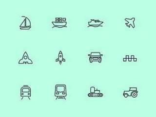 30 Transport Icons