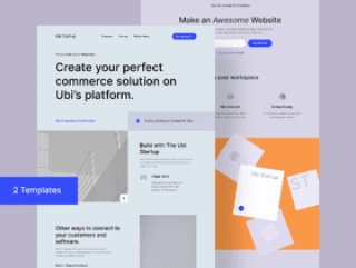 Ubi Startup - 独特的模板，Ubi启动模板