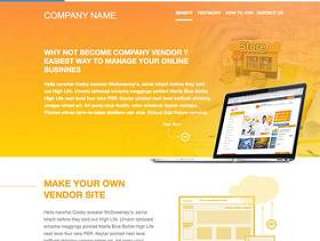 Single Landing Page Template