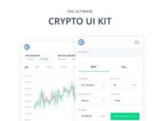 48个加密货币用于Adobe XD和Sketch的Web应用程序屏幕，Mobile Crypto Web UI Kit