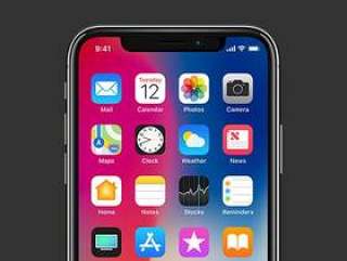 iPhone X 界面遮罩