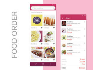 基于现代食品的移动UI工具包，用于Sketch。，Food Order UI Kits