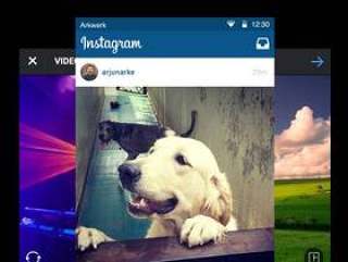 Instagram Android UI