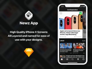 清洁和最小的iOS12新闻相关UI工具包，Newz UI工具包