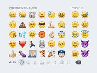 iOS 8 Emoji Keyboard