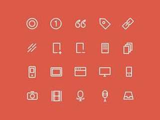 3px Icons Set