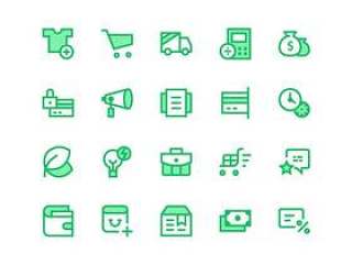 Web and E-commerce Icons