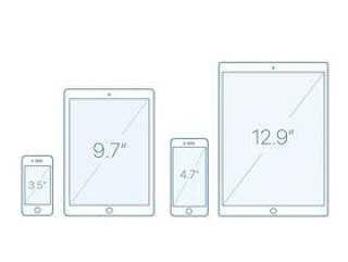iPhone iPad Outlines