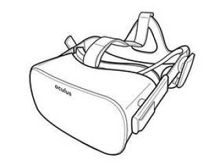 Oculus Rift 和 Touch 线框图