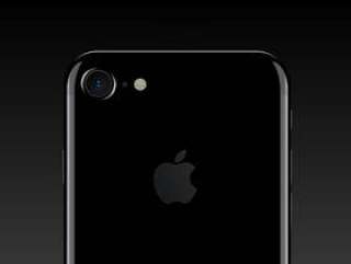 iPhone 7 亮黑色模型