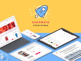 为商店精心打造的UI套件，SHOPMATE