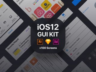 ios 12-ui-kit，iOS 12 GUI KIT