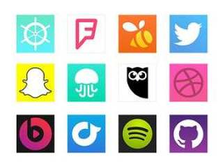 Social Brand Logos