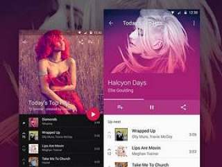 Material Music Player