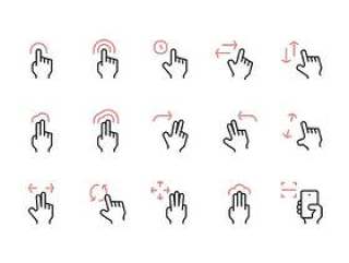 Rena Gesture Icons