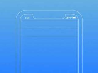 iPhone X 界面规范模板