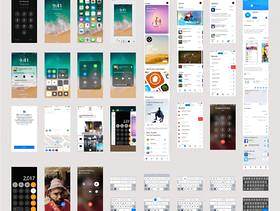 最新IOS11 设计规范源文件资源打包下载（包含XD,PS,SKETCH三种源文件格式）