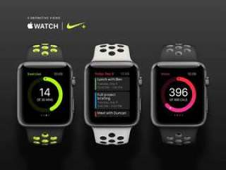 五款Apple Watch Nike Plus权威视图，五大Apple Watch视图