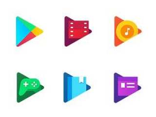 Google Play 家族新图标