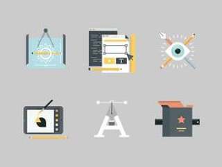 Creative Fields Icon Set