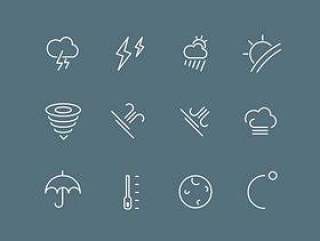 30 Weather Icons