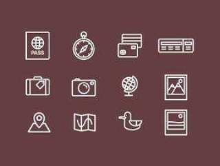 Travel Icons Pack