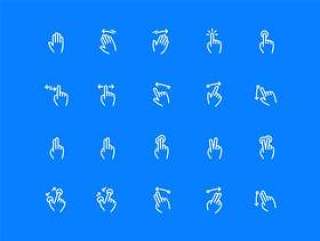 Gesture Icon Set