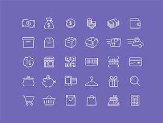 Ecommerce Icon Set