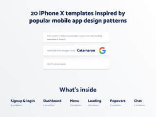 具有20个iPhone X模板的极简主义UI KIT受到流行的移动应用程序设计模式的启发。，Spojeeto Mobile App UI Kit