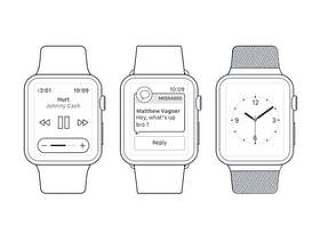 Apple Watch Wireframe