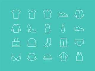 24 Clothing Icons