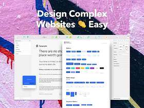 基于Sketch嵌套符号的先进网页设计系统，Symbol Design System