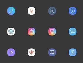 80 枚三星 Galaxy S8 图标