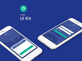 Sketch iOS UI Kit适用于您的下一个项目。，Logify UI Kit