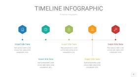彩色时间轴PPT信息图2