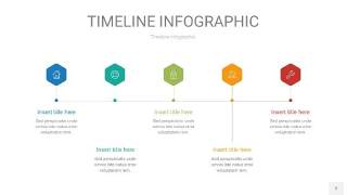 彩色时间轴PPT信息图2