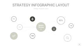 灰色战略计划统筹PPT信息图4