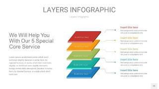 多彩3D分层PPT信息图26