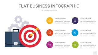 扁平商务PPT信息图4