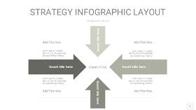 灰色战略计划统筹PPT信息图1