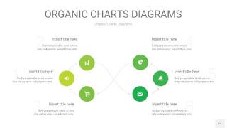嫩绿色循环PPT图表14